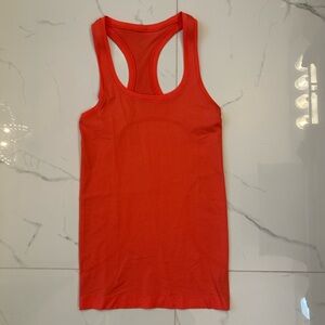 Lululemon women’s swiftly tech racer back tank top 2.0 waste length